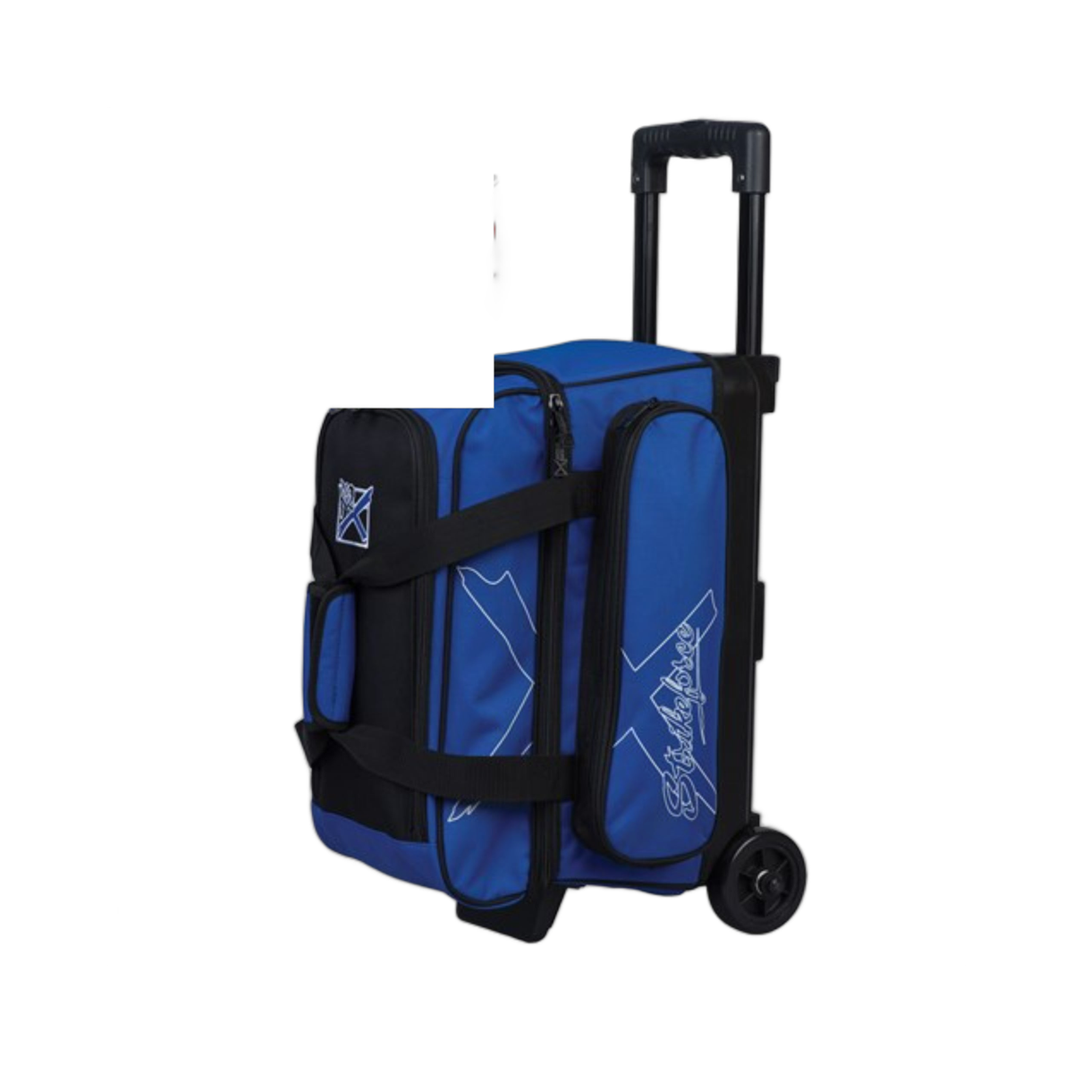 KR Strikeforce Hybrid X 2 Ball Double Roller Bowling Bag - Royal
