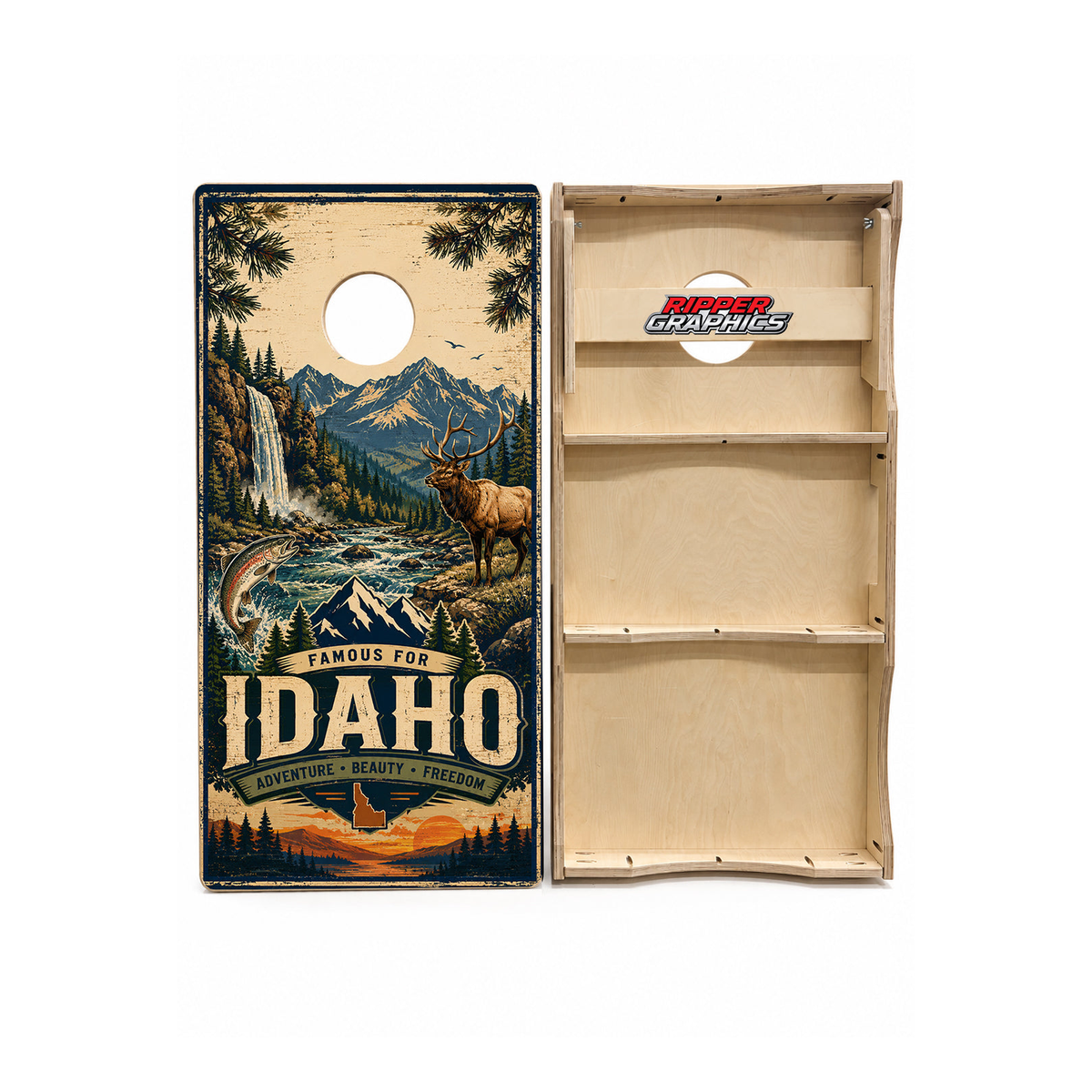 Idaho Cornhole Design - CH5073 - Great Call Athletics