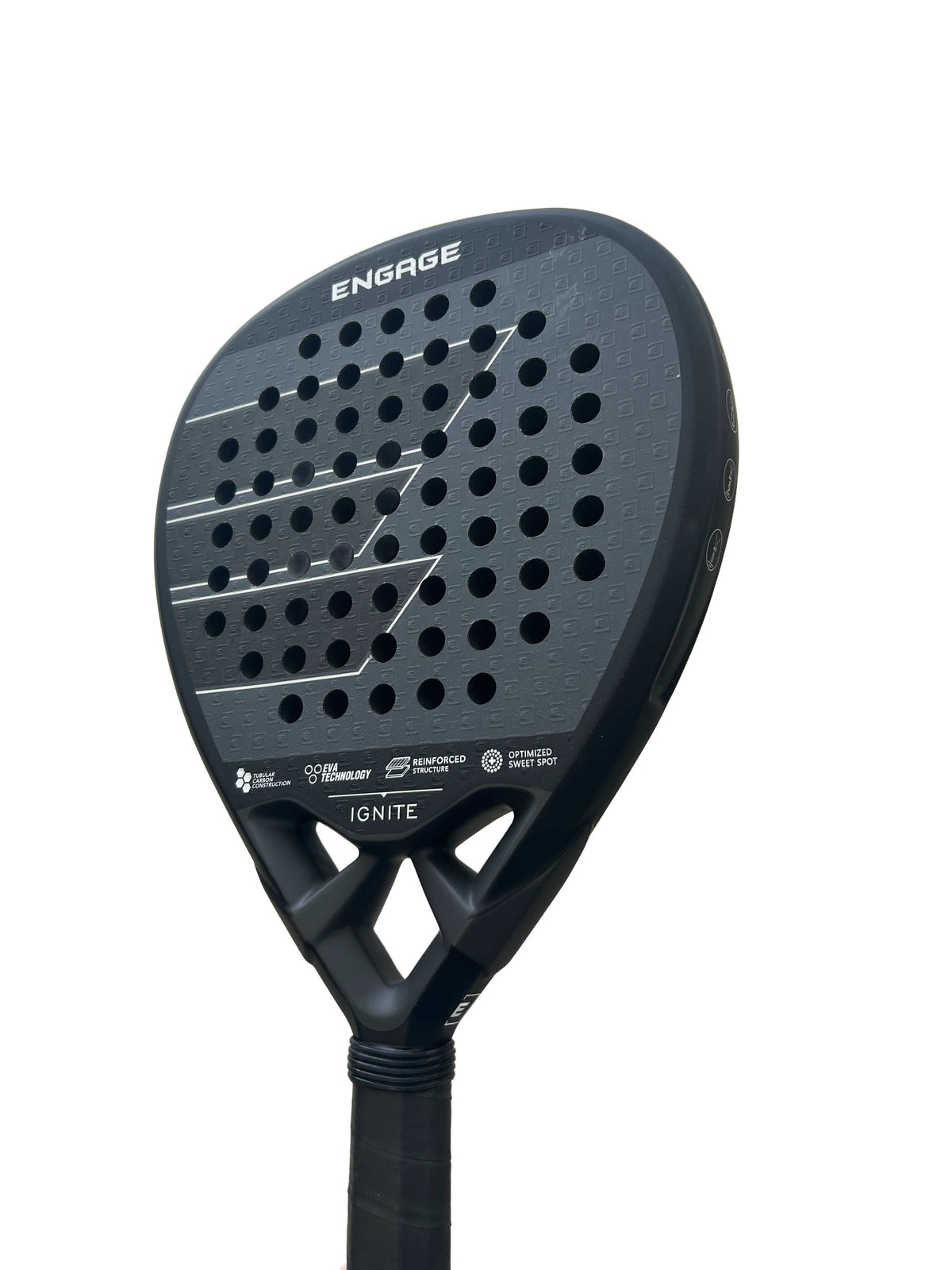Engage Ignite Padel Racket - angle view