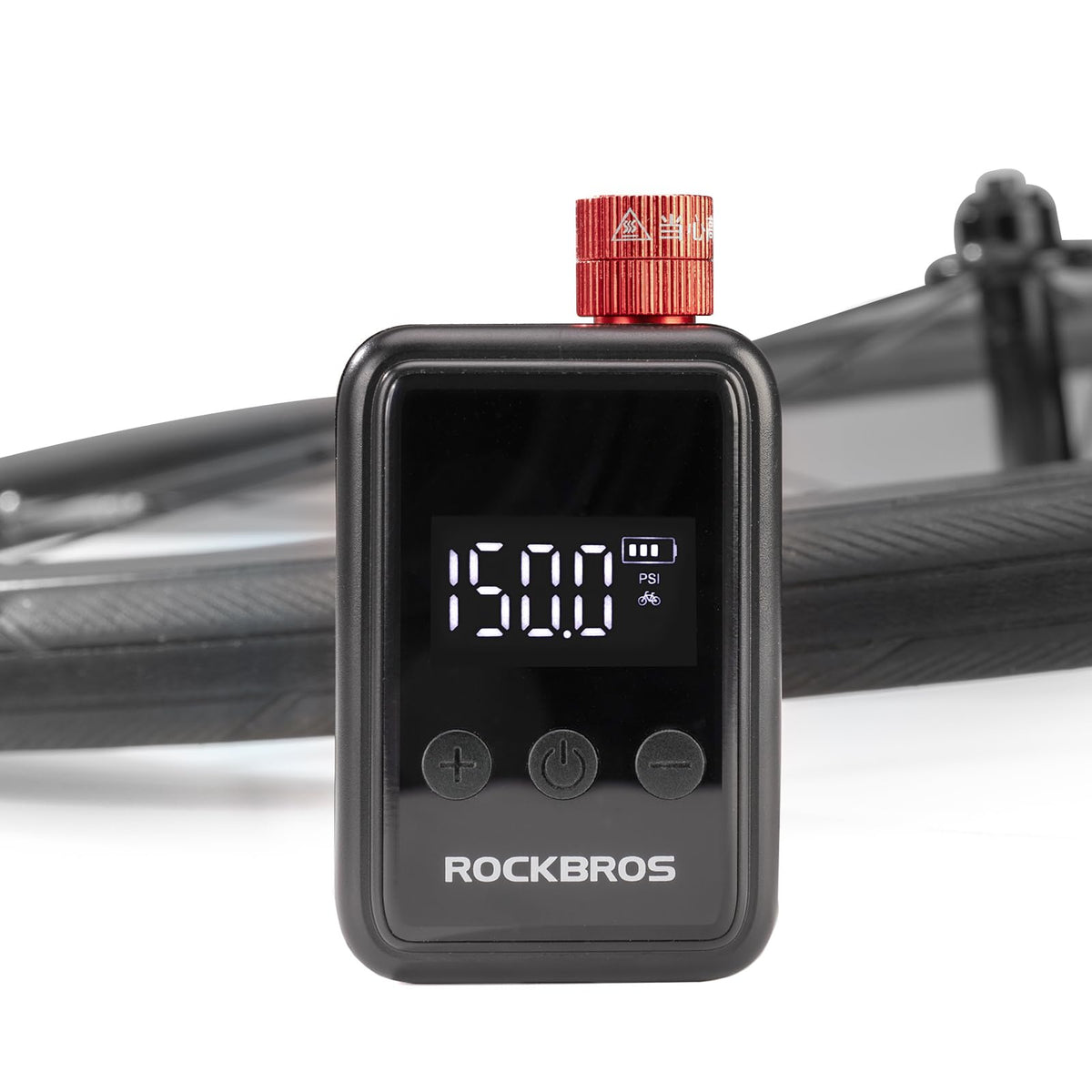 ROCKBROS HW140 Mini Electric Air Bike Tire Pump 150PSI 500mAh