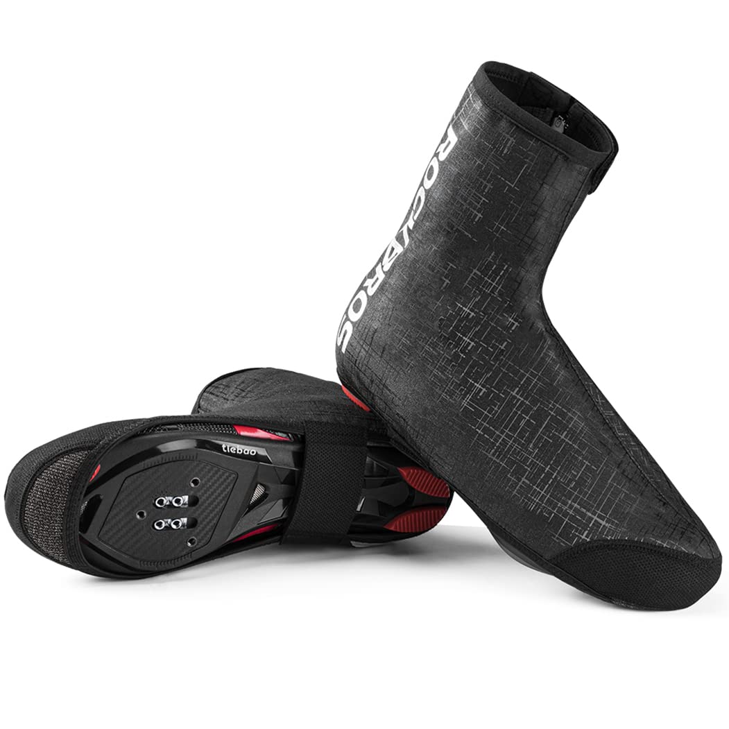 ROCKBROS Thermal Windproof Bike Shoe Covers for Mountain Road