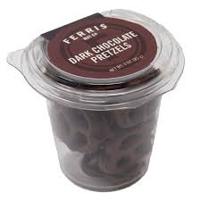 Ferris Nut Co. Dark Chocolate Pretzels, 3 oz (Case of 12)