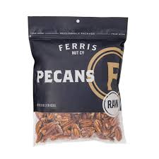 Ferris Nut Co. Raw Pecans, 16 oz (Case of 12)