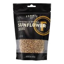 Ferris Nut Co. Roasted Salted Sunflower Seeds, 10 oz (Case of 12)