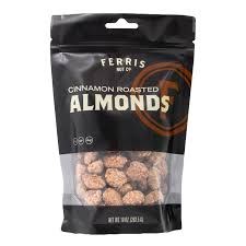 Ferris Nut Co. Classics Cinnamon Roasted Almonds, 10 oz (Case of 12)