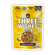 Three Wishes Grain-Free Original Granola, 8 oz (Case of 8)
