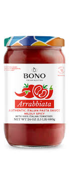 Bono Arrabbiata Pasta Sauce, 24 fl oz (Case of 6)