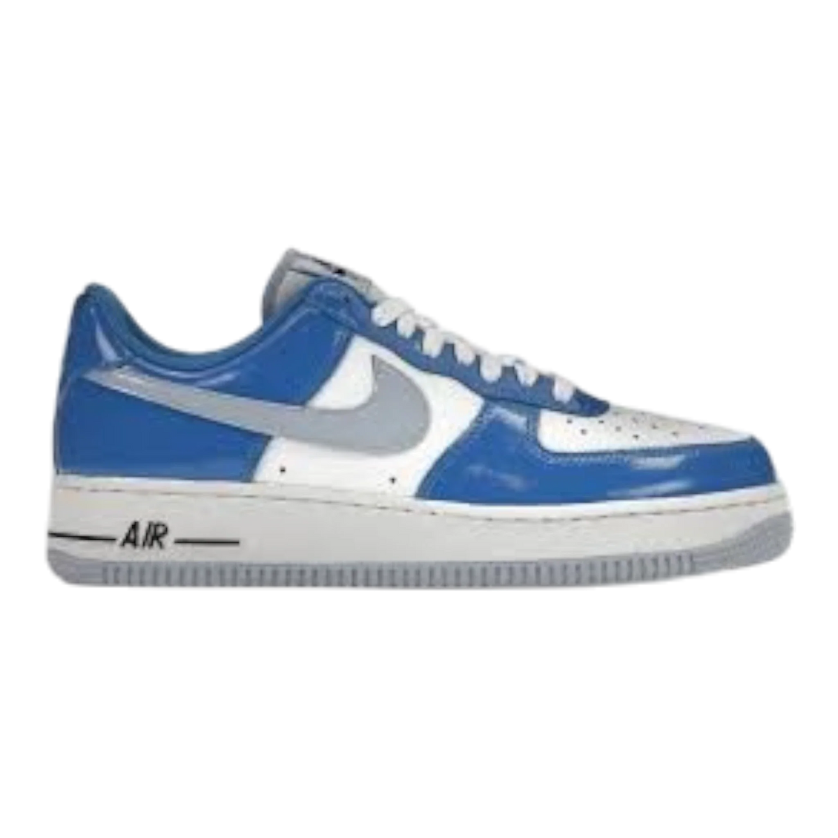 Nike Air Force 1 '07 Women's Sneakers — Cobalt Bliss/Blue Patent Low-Top