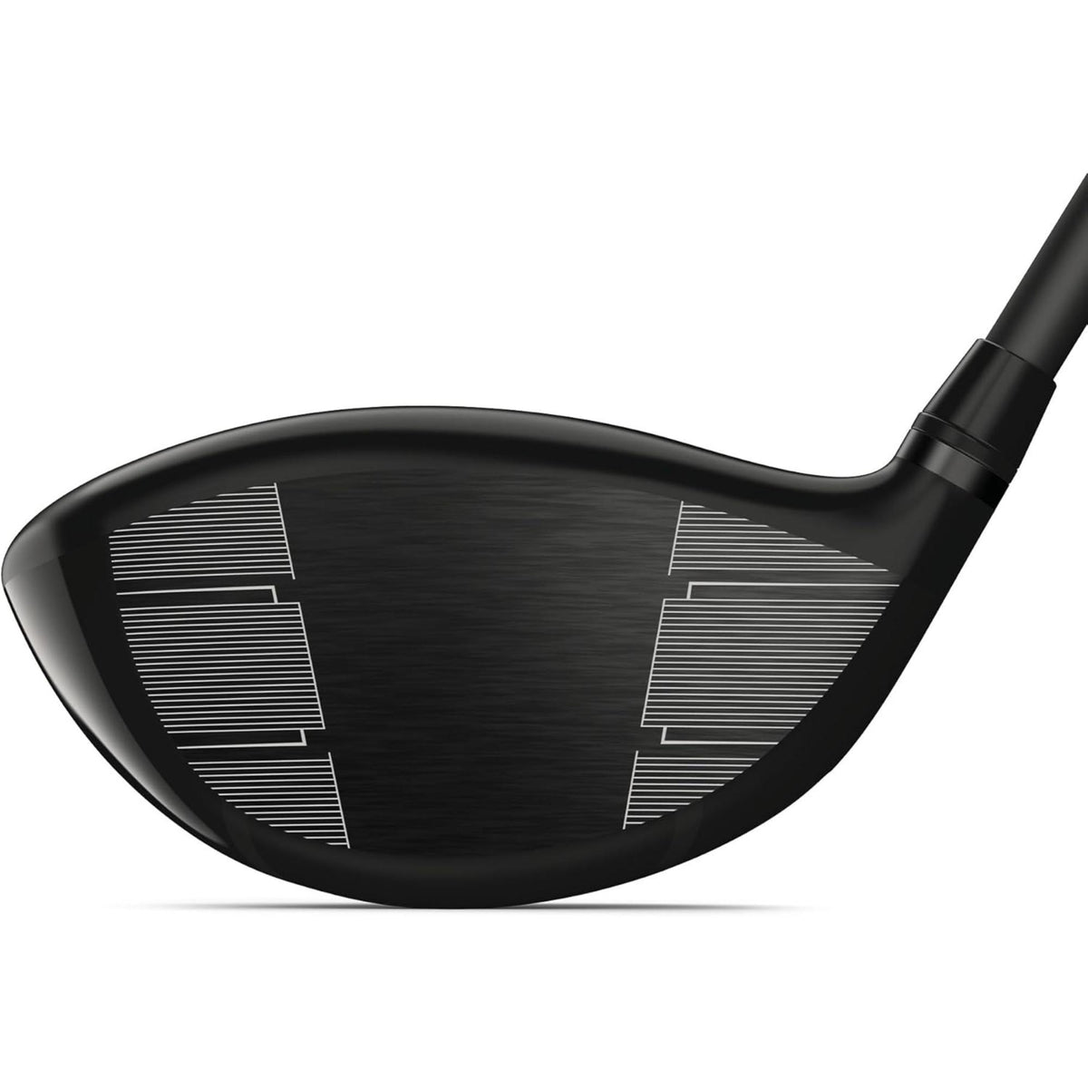 Wilson Golf DYNAPWR LS driver featuring a black carbon crown club head, PKR-360 technology, and 9.0° loft designed for low spin and maximum distance.