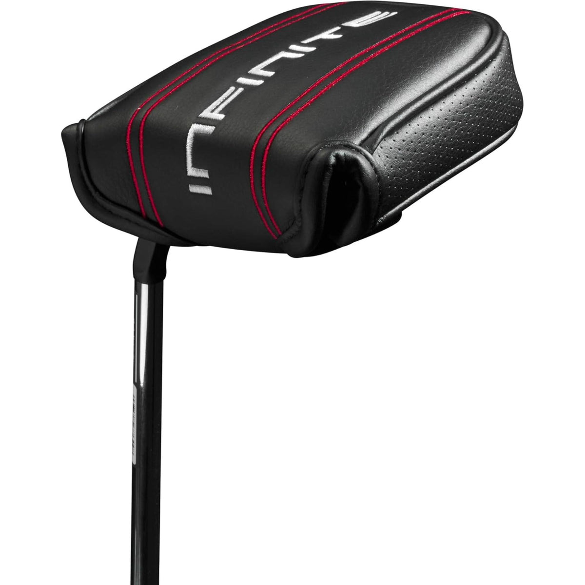 Wilson Infinite Buckingham putter featuring a modern mallet design with a precision-milled face and counterbalanced technology for enhanced stability, alignment, and consistent putting performance on the greens.