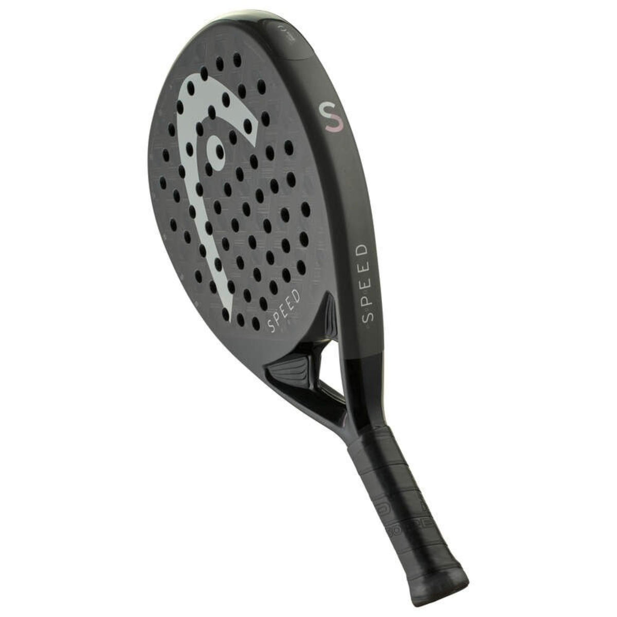 HEAD Speed Pro padel racket front view with perforated face and logo