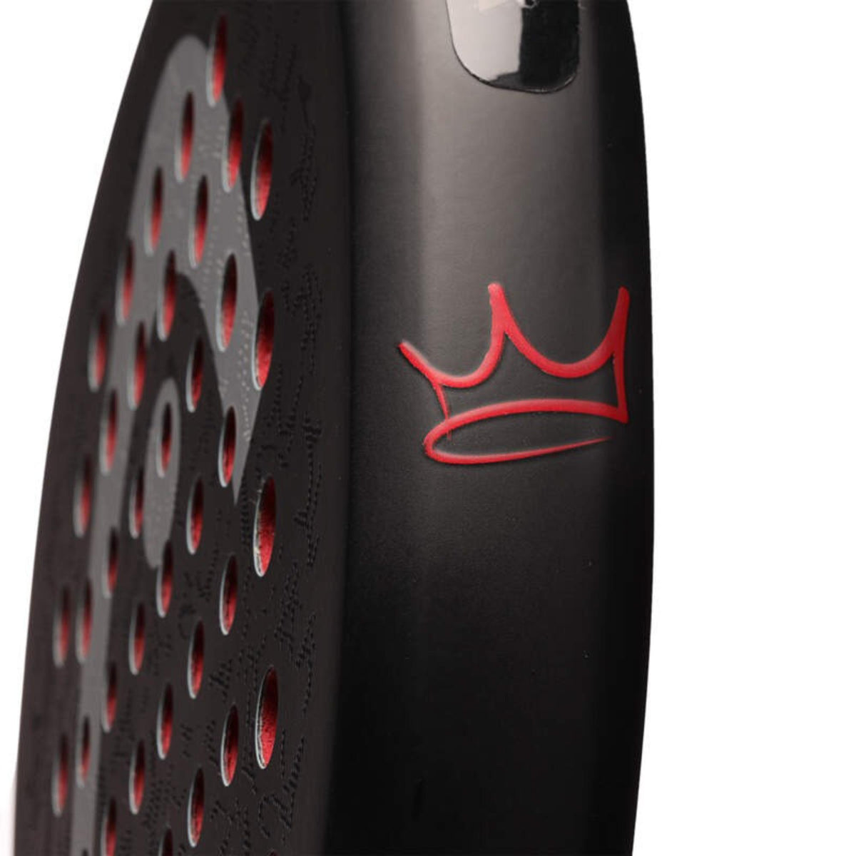 Head Coello Motion Arturo padel racket in black with red accents, front view.