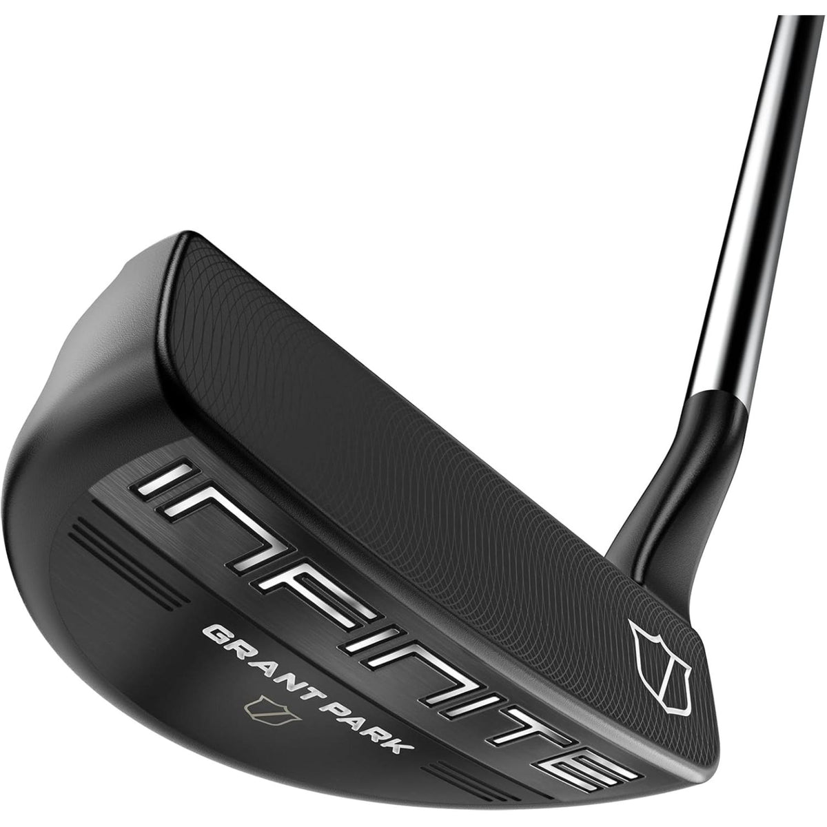 Wilson Infinite® Grant Park putter featuring a classic blade design with precision-milled face and counterbalanced technology for improved feel, alignment, and consistent performance on the greens.