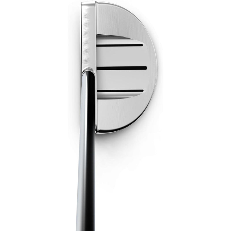 Wilson Staff Model® CS22 putter featuring a center-shafted half-moon mallet design, precision-milled from ultra-soft 304 stainless steel with performance-balanced weighting to deliver exceptional feel, stability, and consistent roll on the greens.