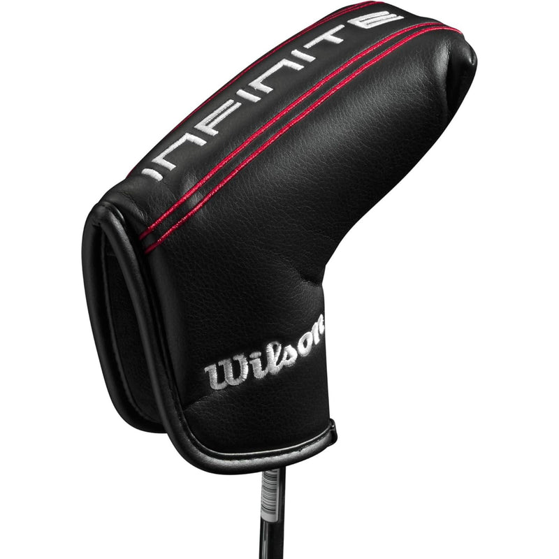 Wilson Infinite® Windy City putter featuring a classic blade-style head with a precision-milled face, counterbalanced technology, and clean alignment lines to promote improved feel, accuracy, and a smooth, consistent roll on the greens.