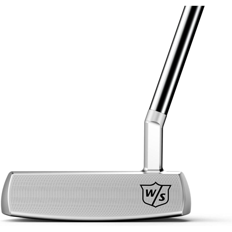 Wilson Staff Model TM22 putter featuring a precision-milled face, classic blade design, and premium stainless steel construction for exceptional feel, control, and consistency on the greens.