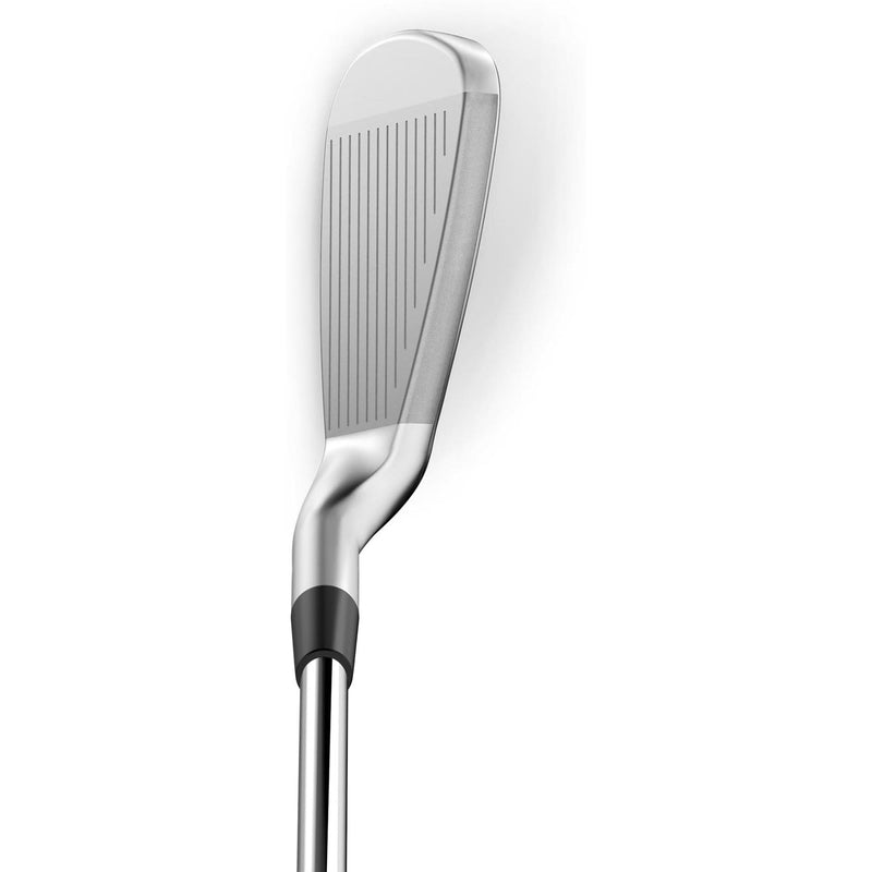 Wilson Golf Dynapwr Max Graphite Lite iron featuring a lightweight graphite shaft, cavity-back design, and PKR-CUP technology for maximum distance and forgiveness.