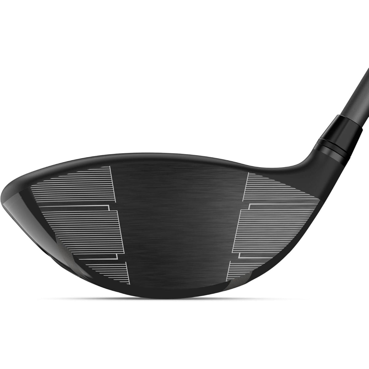 Wilson Golf DYNAPWR Max+ driver in black featuring adjustable weighting, aerodynamic head design, and a 10.5° loft club head.