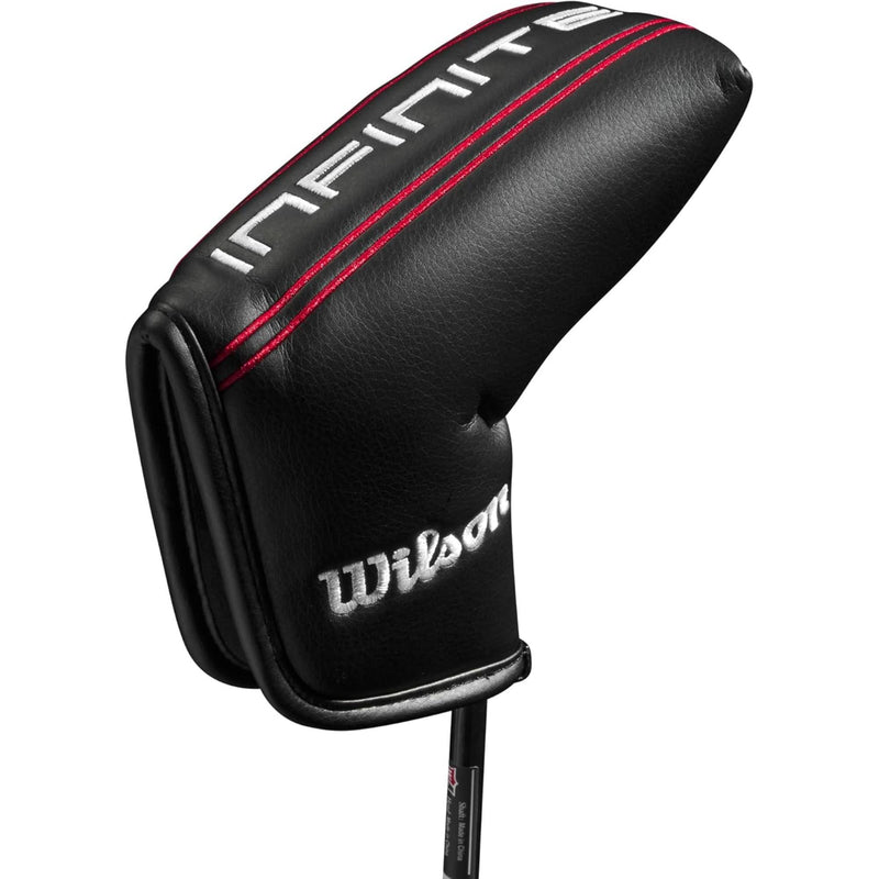 Wilson Infinite® West Loop putter featuring a classic blade-style design with a precision-milled face, counterbalanced technology, and clean alignment lines to enhance feel, accuracy, and consistency on the greens.