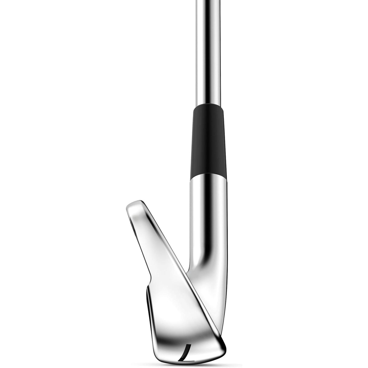 Wilson Golf DYNAPWR Forged steel iron featuring a forged cavity back design with PKR-Cup face technology and a polished chrome finish for precision and feel.