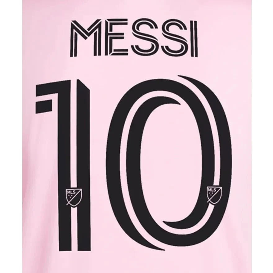 Inter Miami 2023/24 Home Messi #10 Youth Jersey Name Set