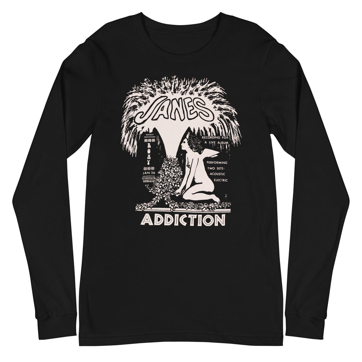 Jane's Addiction - Roxy Live Long Sleeve T-Shirt