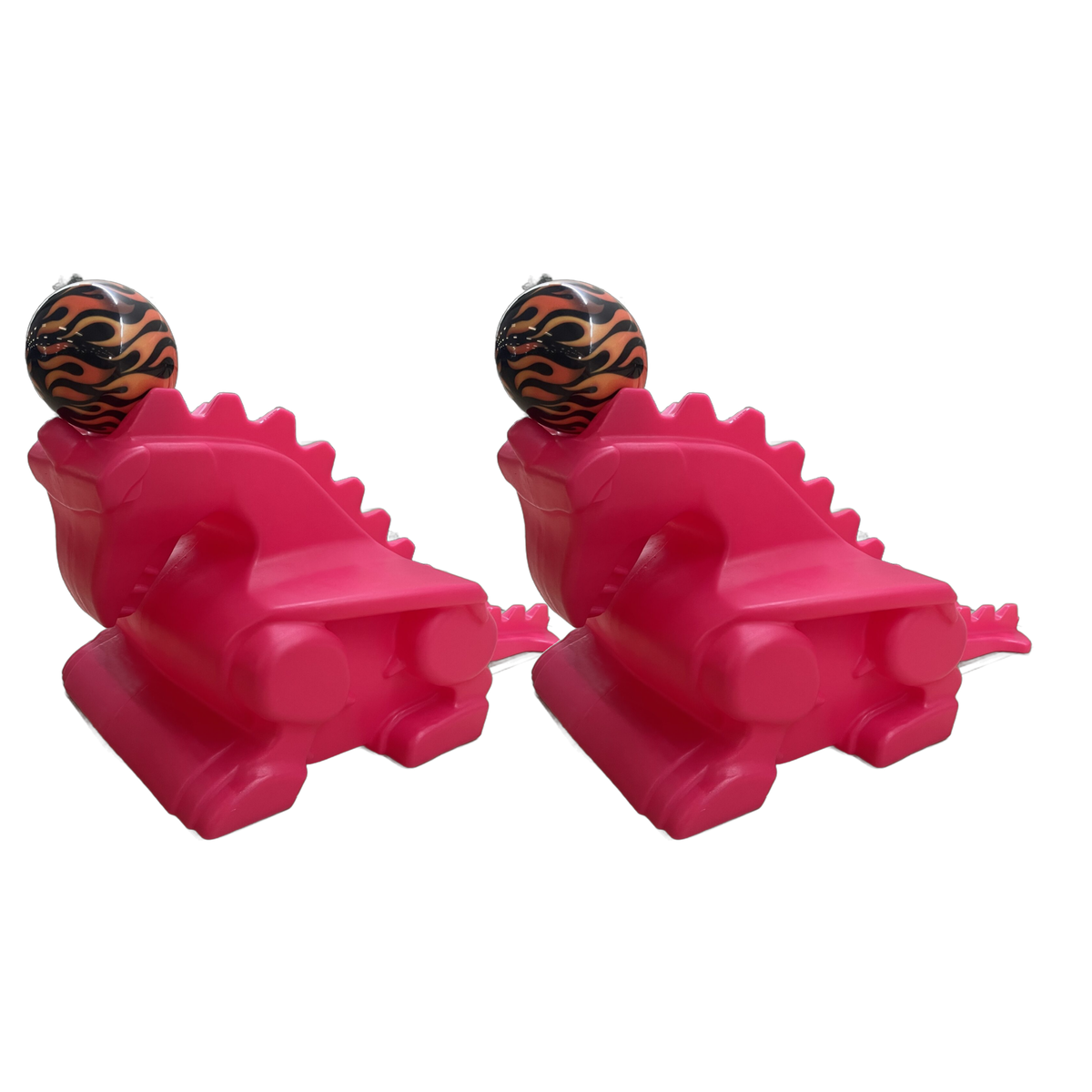 Jayhawk Glow Dragon Bowling Ramp Pink Pair of 2