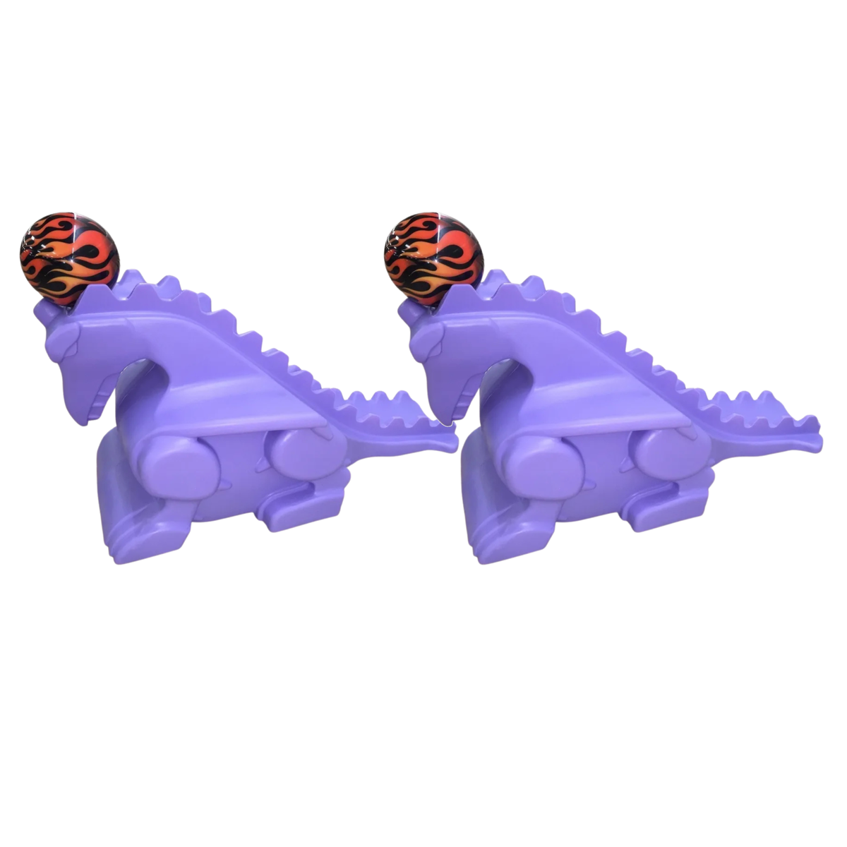 Jayhawk Glow Dragon Bowling Ramp Purple Pair of 2