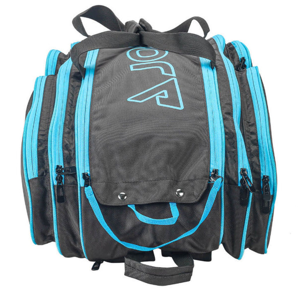 JOOLA Tour Elite Black/Light Blue Pickleball Bag
