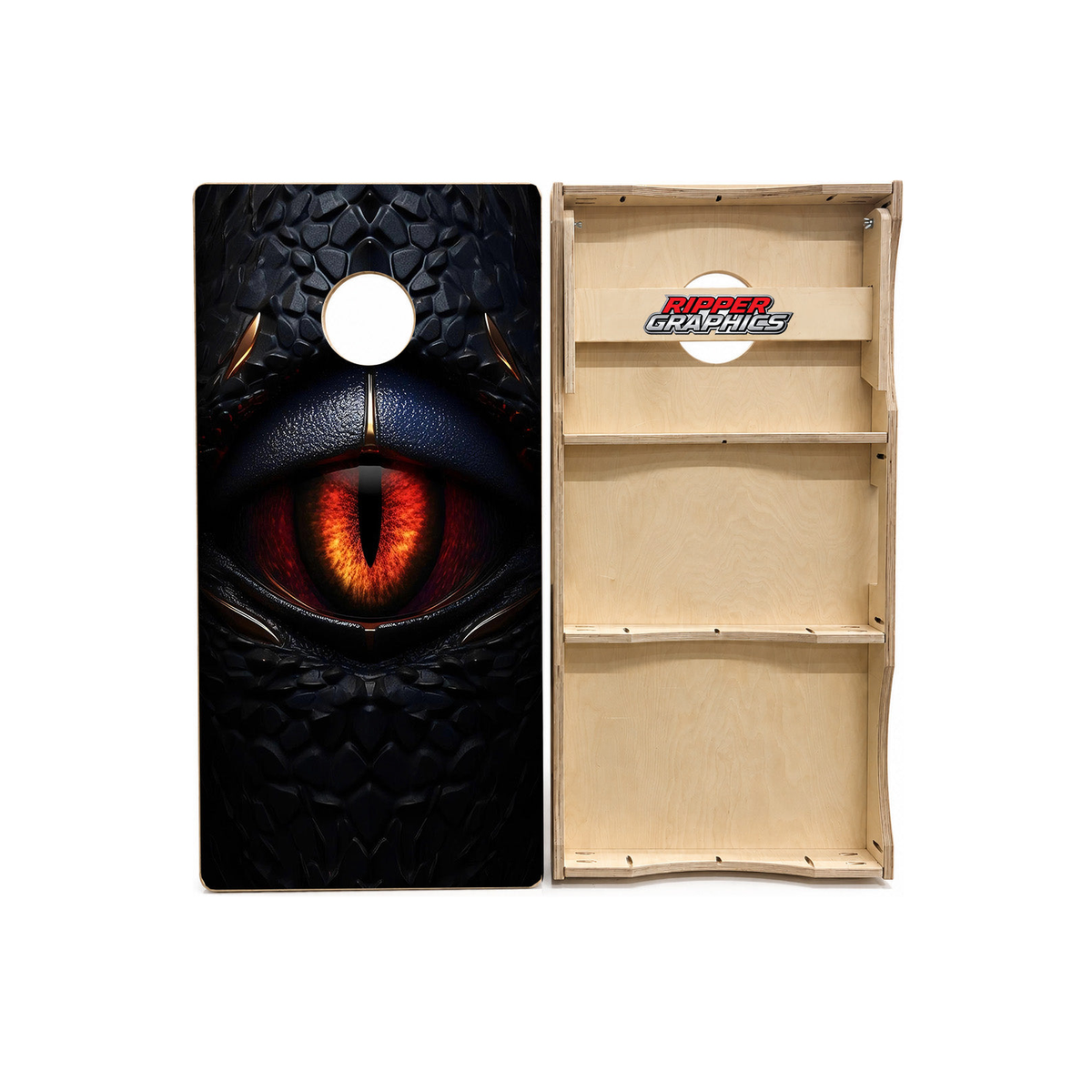 Keep An Eye On You Cornhole Design product photo