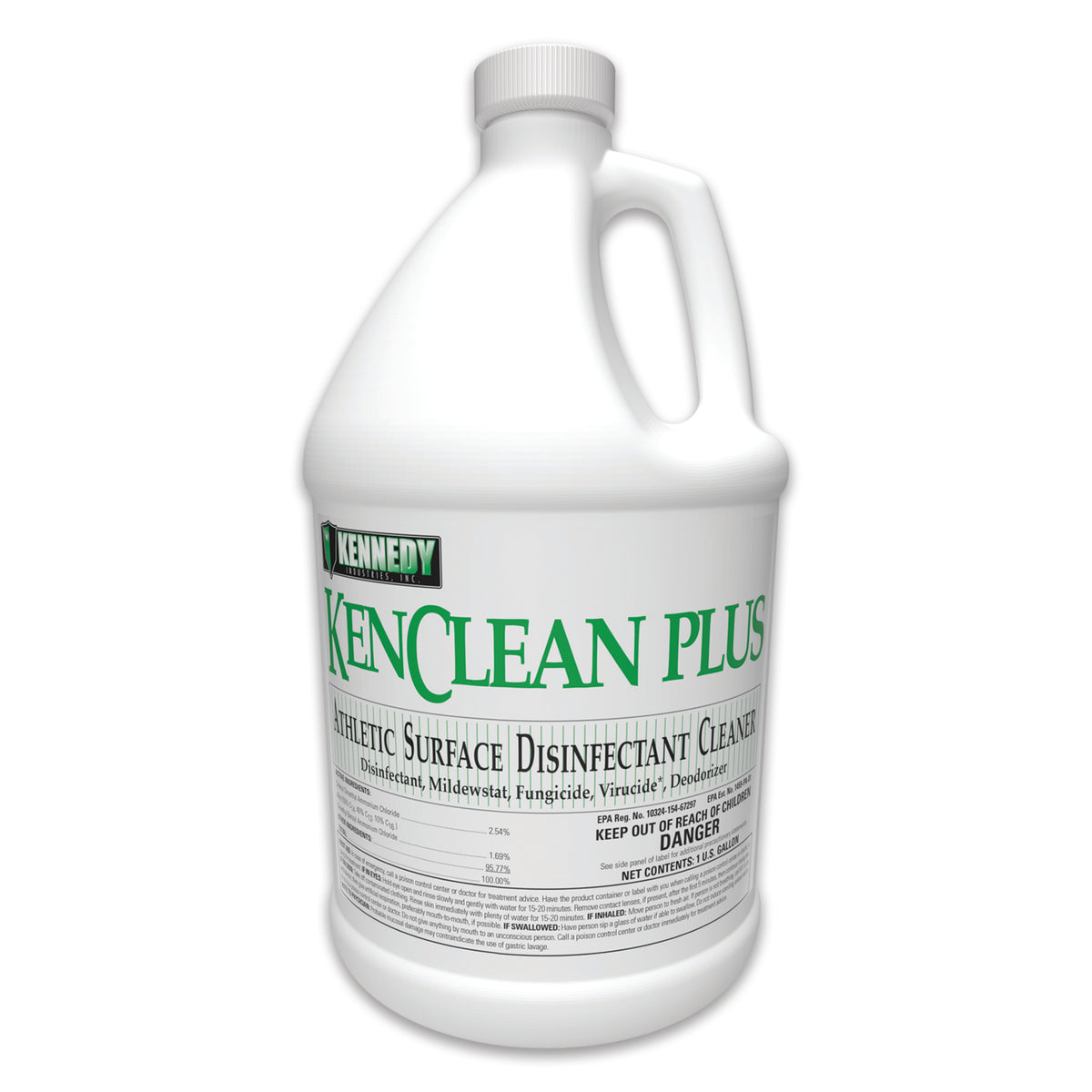 Kennedy KenClean Plus Athletic Disinfectant Cleaner Concentrate - 1 Gallon (Pack of 1)