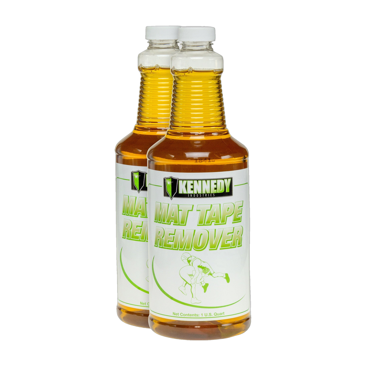 Kennedy Mat Tape Remover for Wrestling Mats - 1 Quart with Sprayer (Pack of 2)