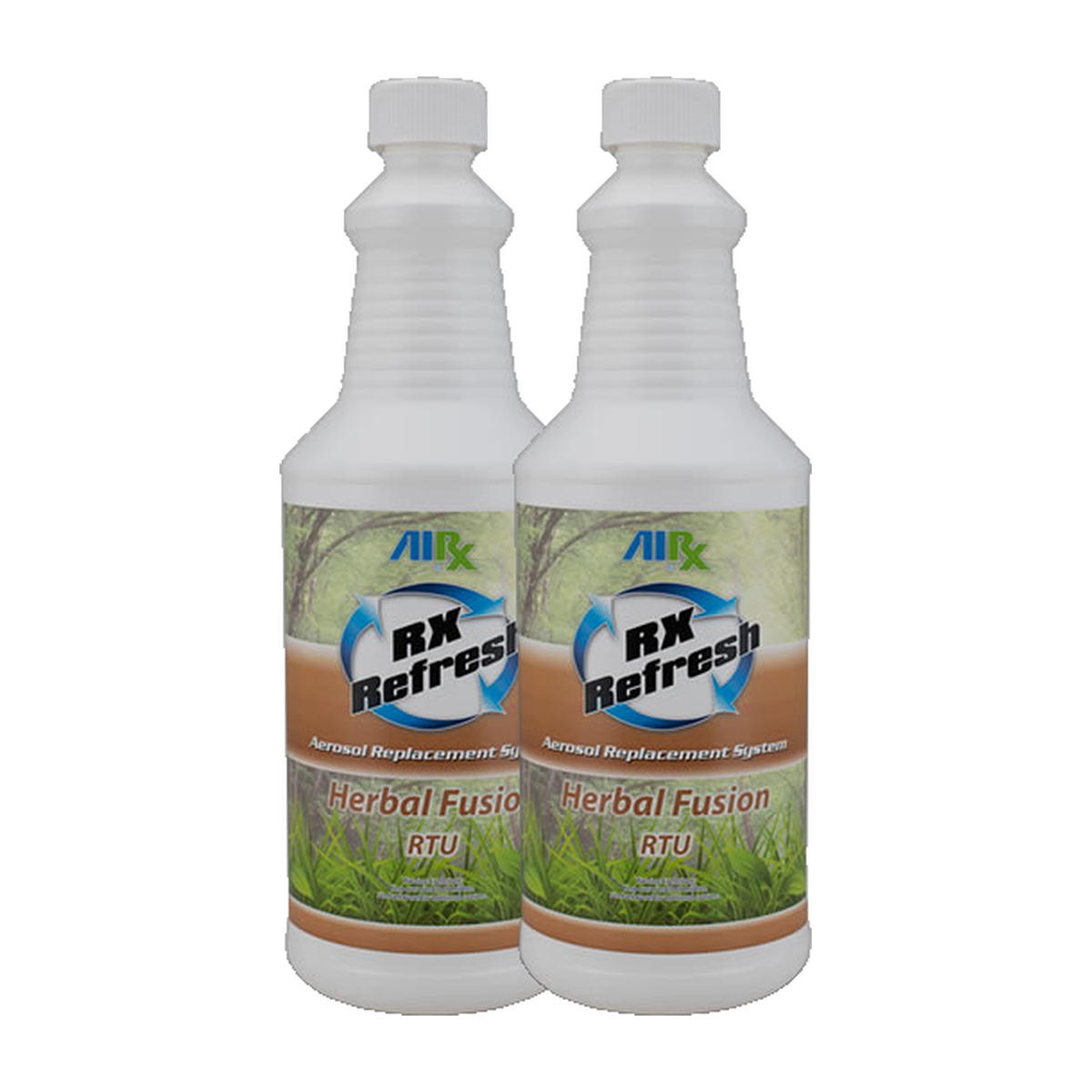 Kennedy RX Refresh Odor Eliminator Spray, 1 Quart, Pack of 2 - Herbal Fusion