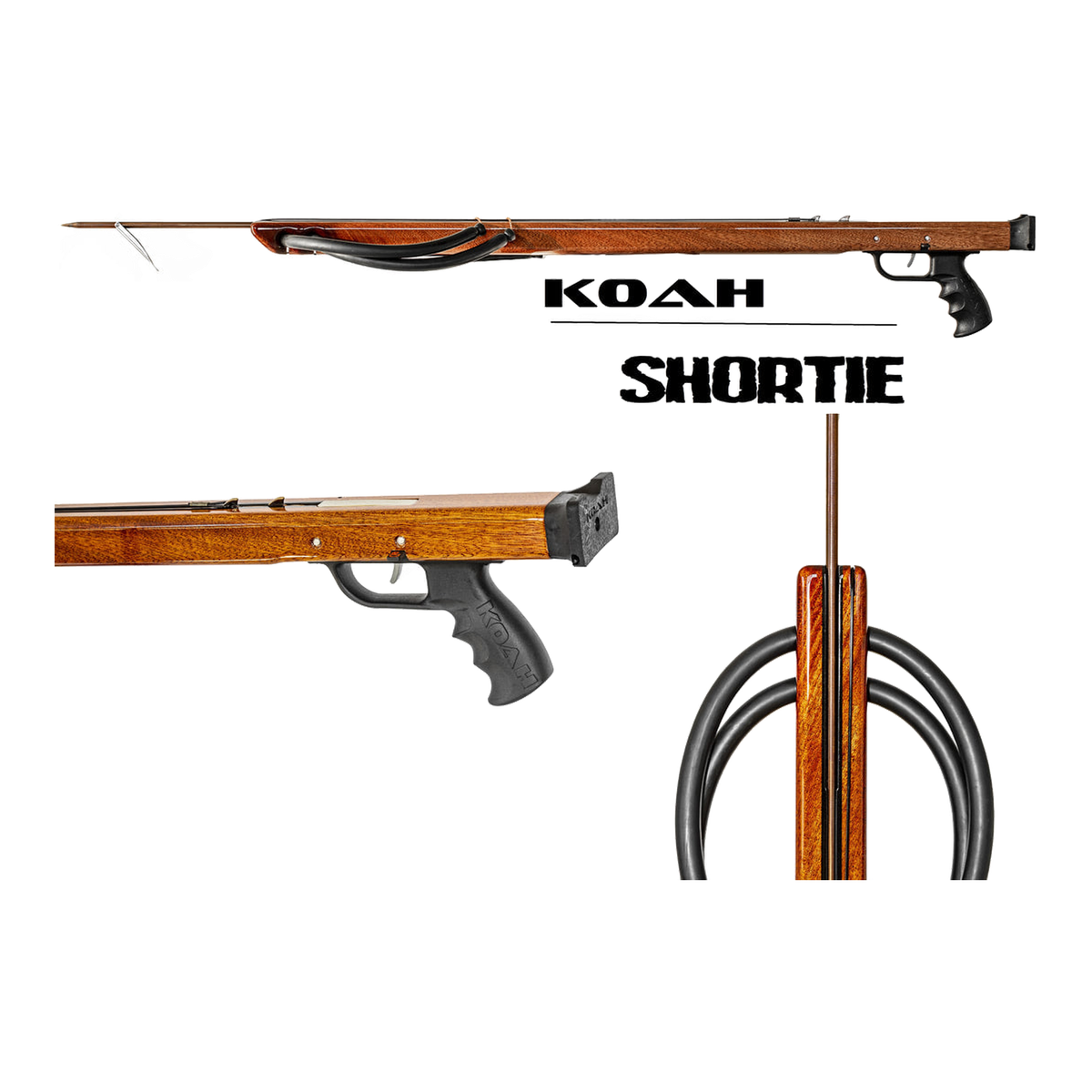 Koah Shortie Speargun - 28SHTO, 34SHTO, 38SHTO - Great Call Athletics