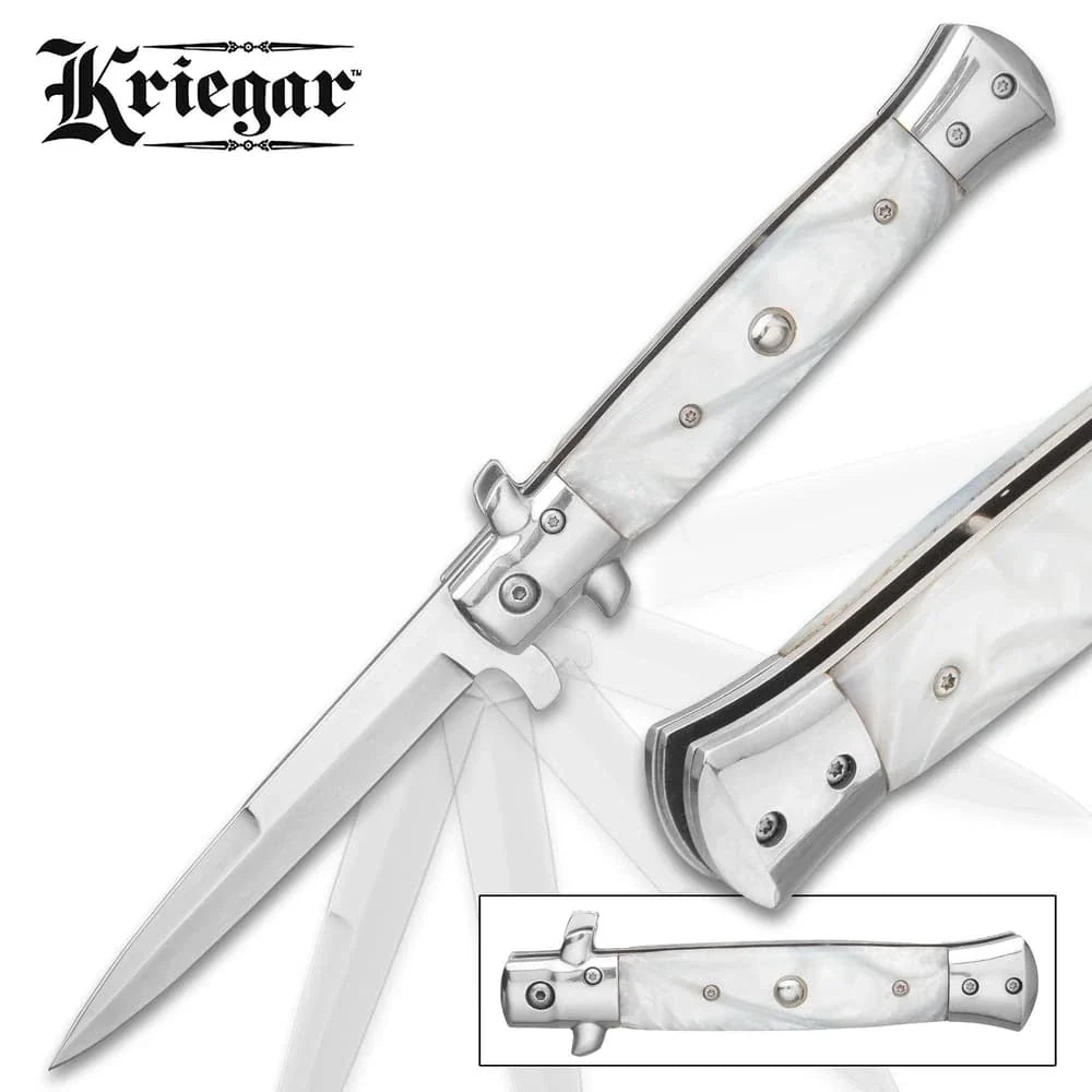 Kriegar German Stiletto Knife 8.75"