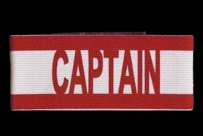 Kwik Goal International Captain's Band Red