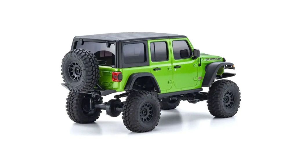 Mini-Z 4x4 Jeep Wrangler Unlimited Rubicon w/Interco Tires Mojito - View 3