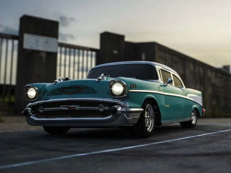 1/10 EP 4WD Fazer Mk2 FZ02L Readyset 1957 Chevy Bel Air Co - View 5