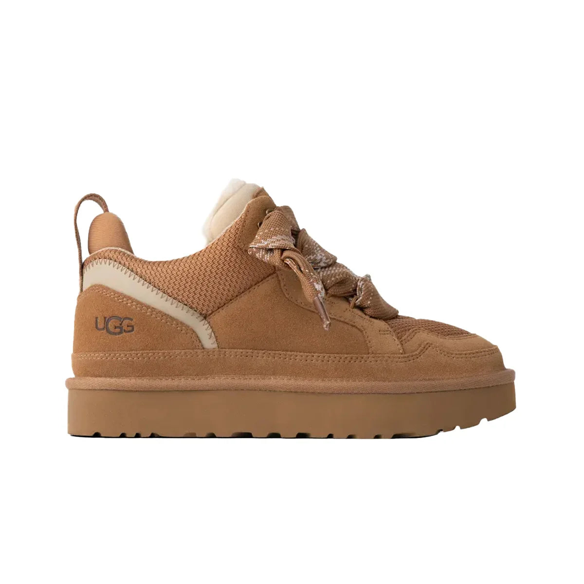 UGG Lowmel Little/Big Kids' Sneakers — Chestnut Suede
