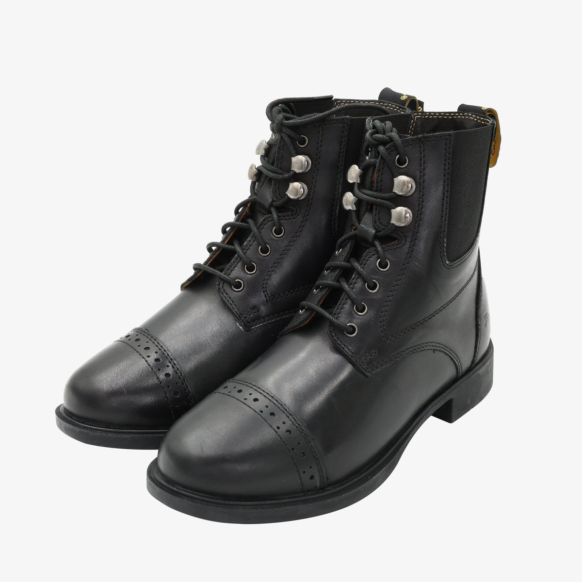 Women's Lace-Up Leather Paddock Boots