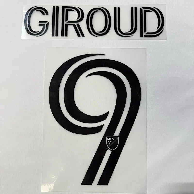 LAFC Away 2024- GIROUD #9 Official Name Set