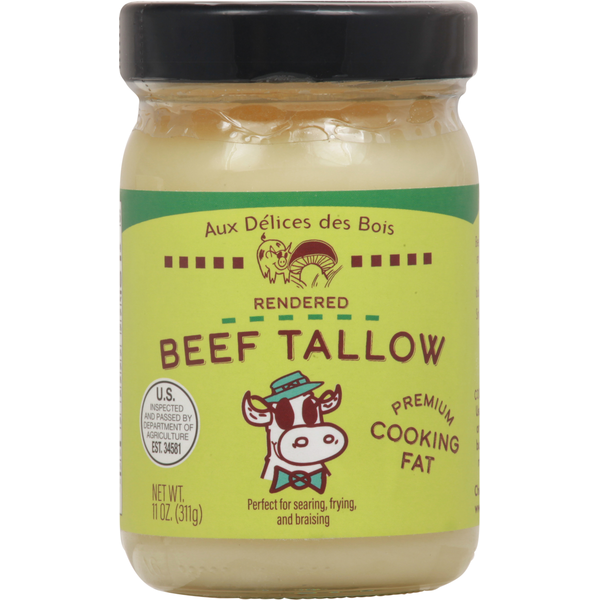 Aux Delicious All Natural Beef Tallow, 11 oz (Case of 6)