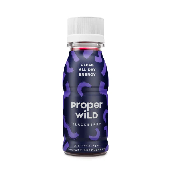 Proper Wild Blackberry Energy Shot, 2.5 fl oz (Case of 12)