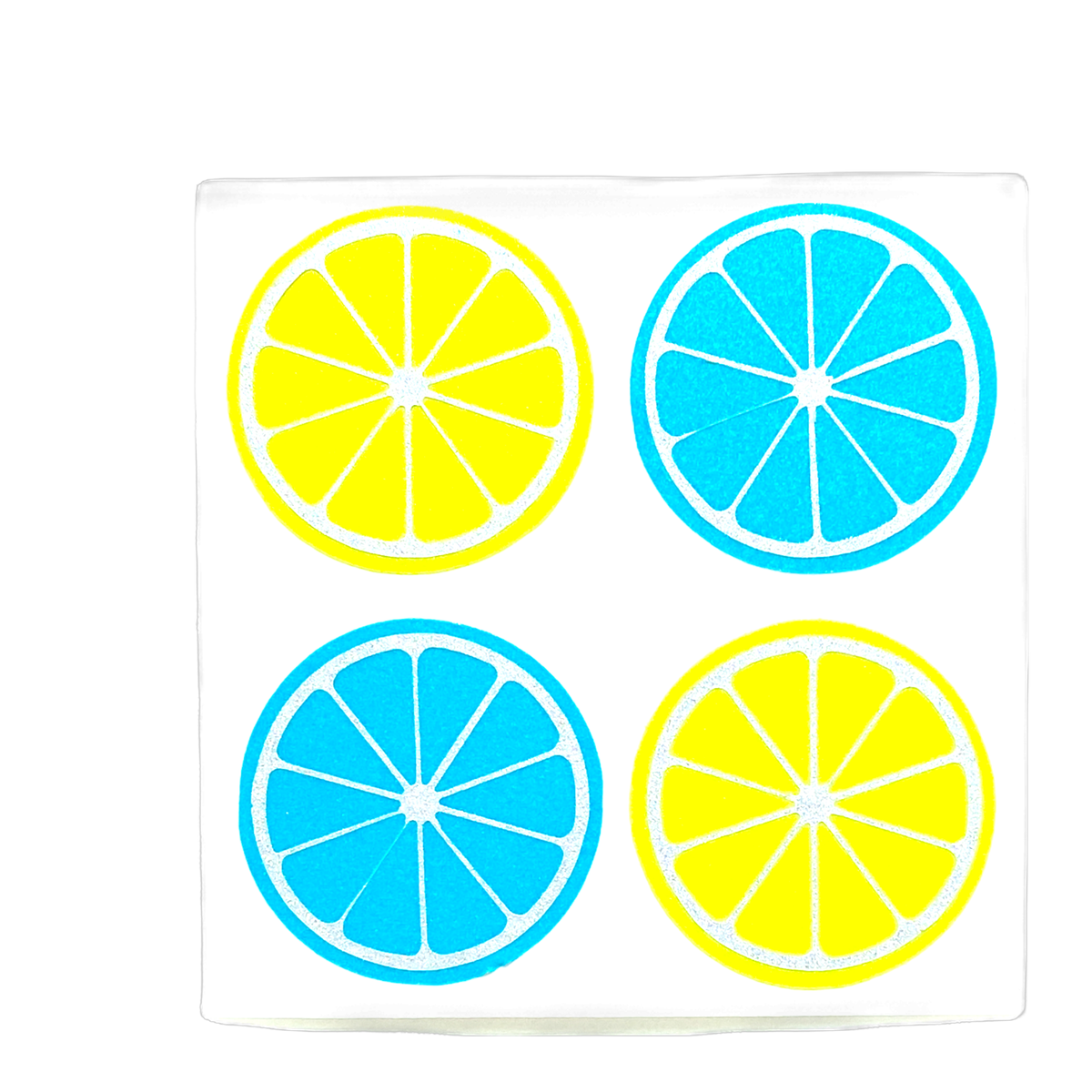 LEMON AND LIME REFLECTIVE DECALS - primary product view