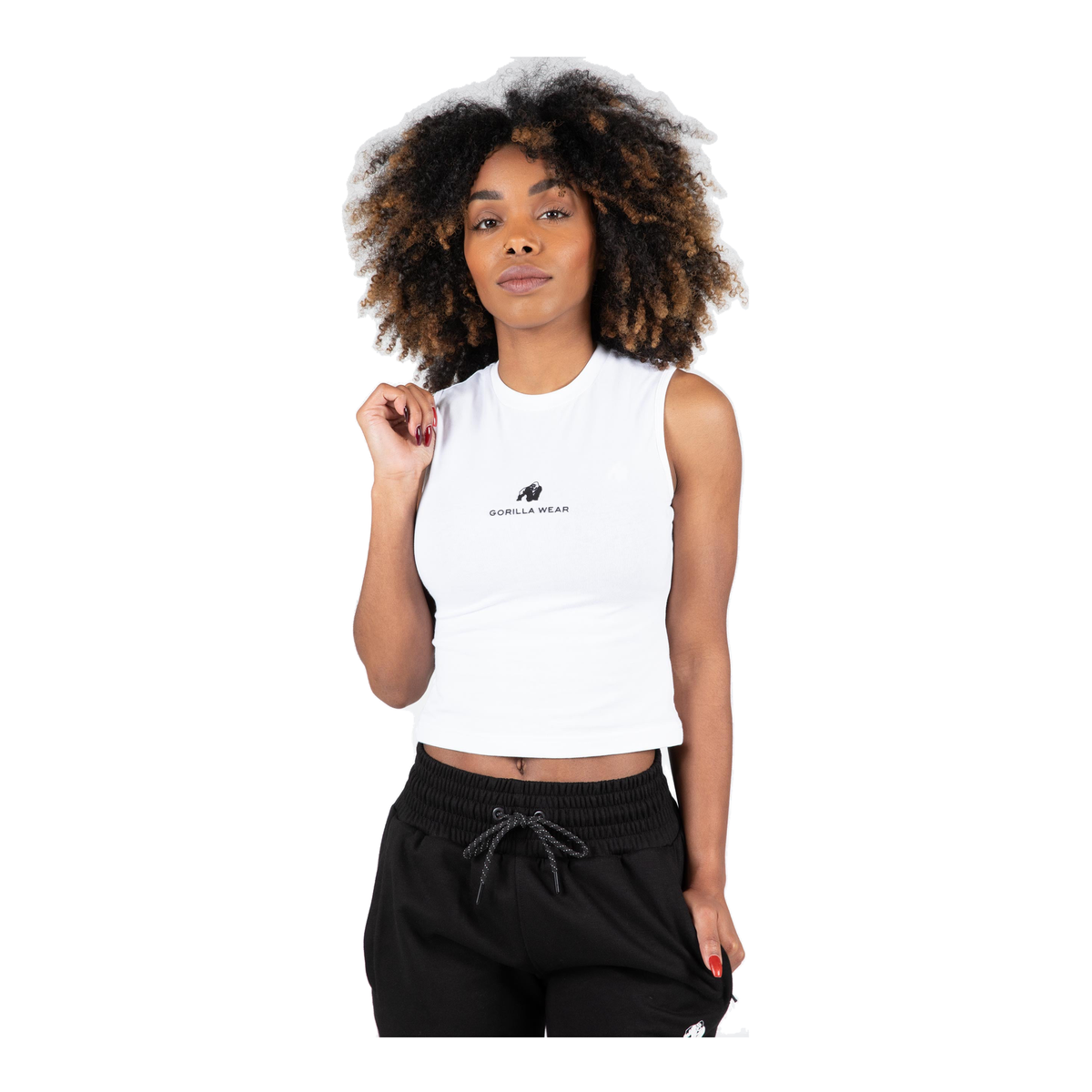 Livonia Crop Top - White product photo