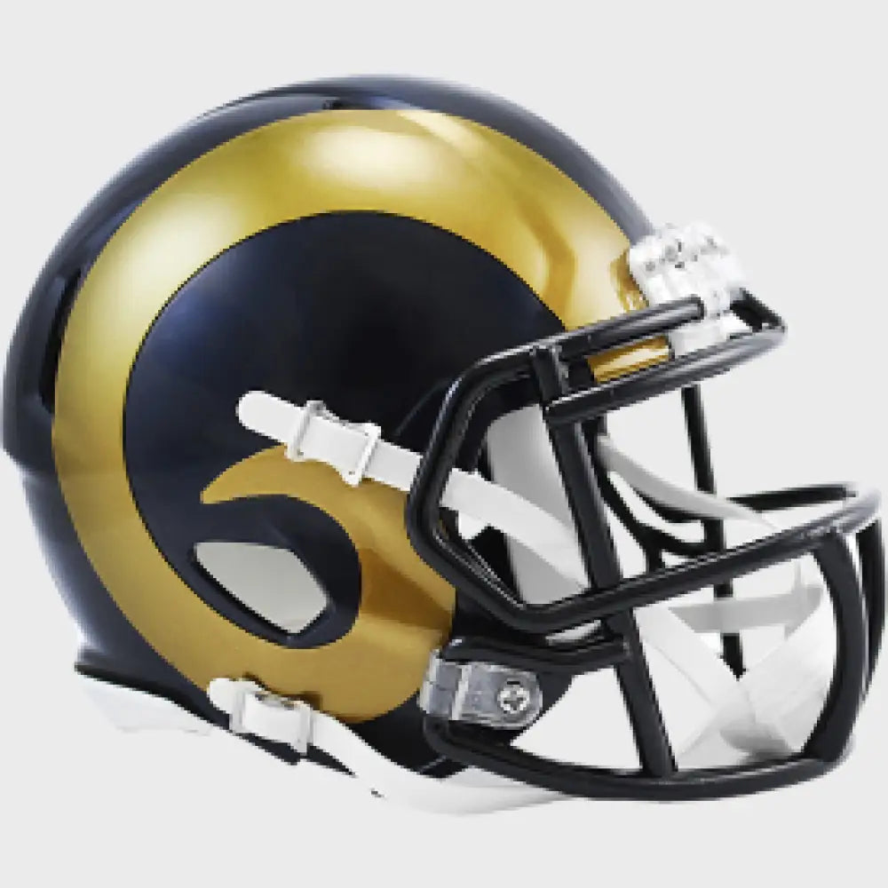 Los Angeles Rams 2000 to 2016 Riddell Mini Speed Throwback Helmet - NFL
