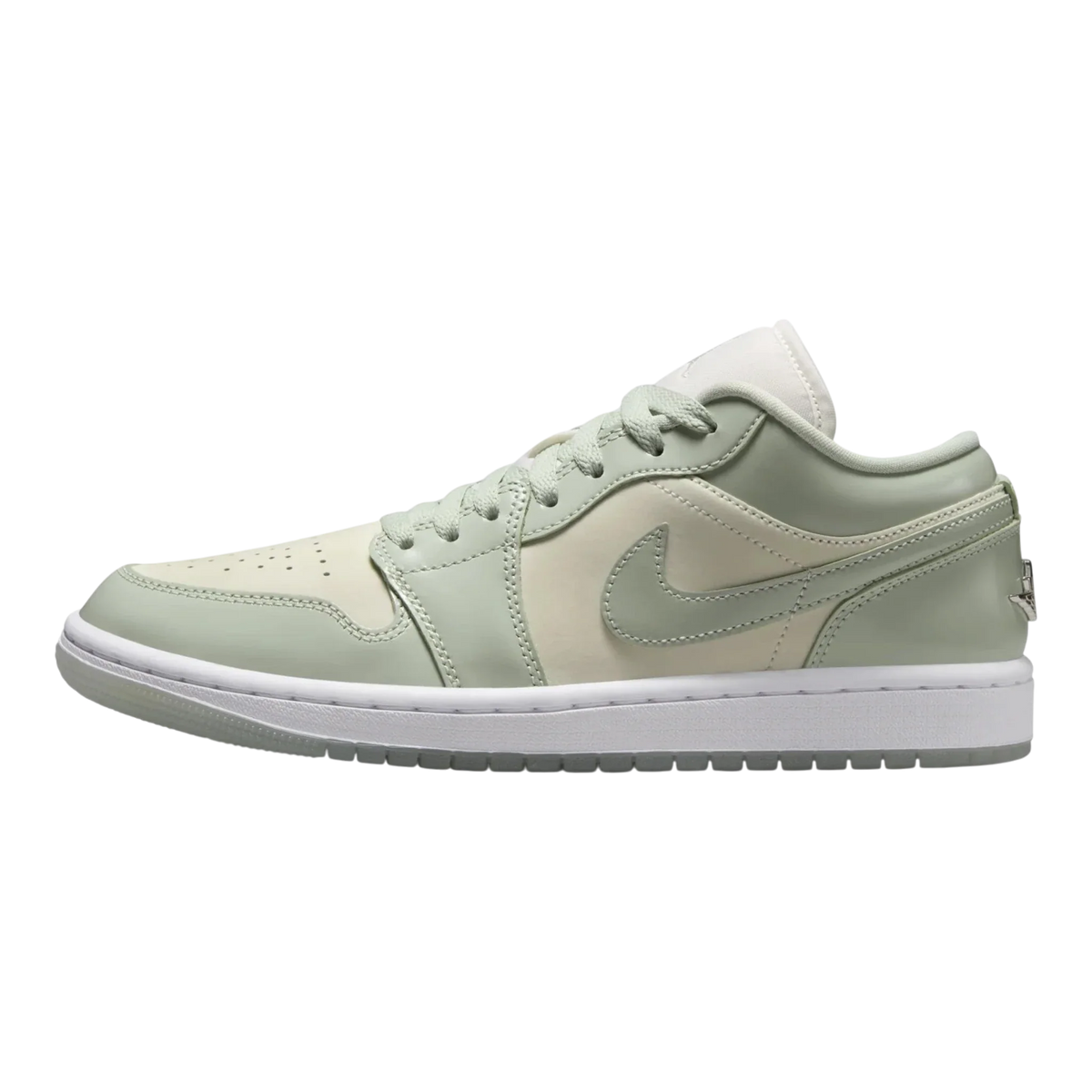 Air Jordan 1 Low SE Women's Sneakers — Sail/Seafoam Leather Low-Top