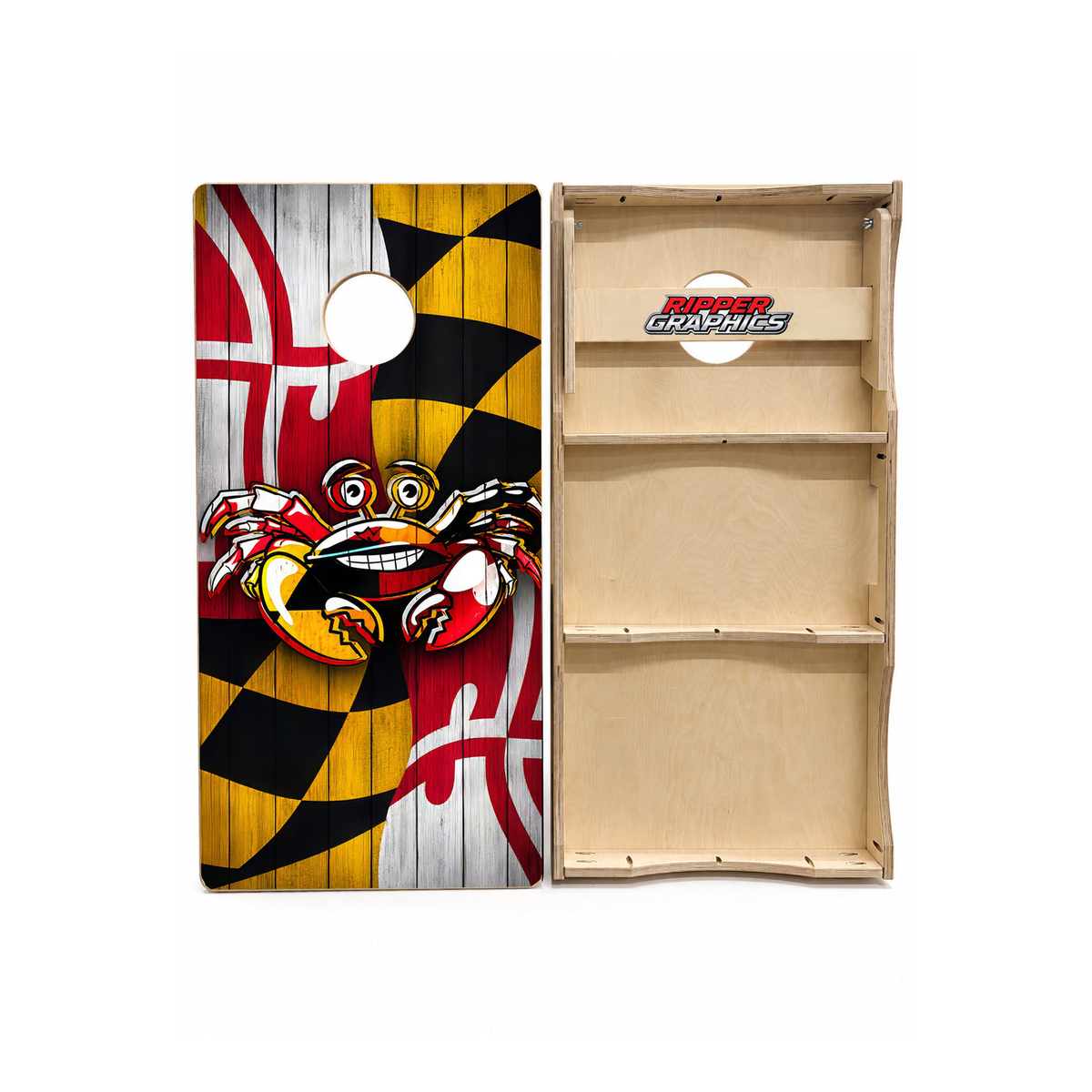 Maryland Crab Cornhole Design - CH5051 - Great Call Athletics
