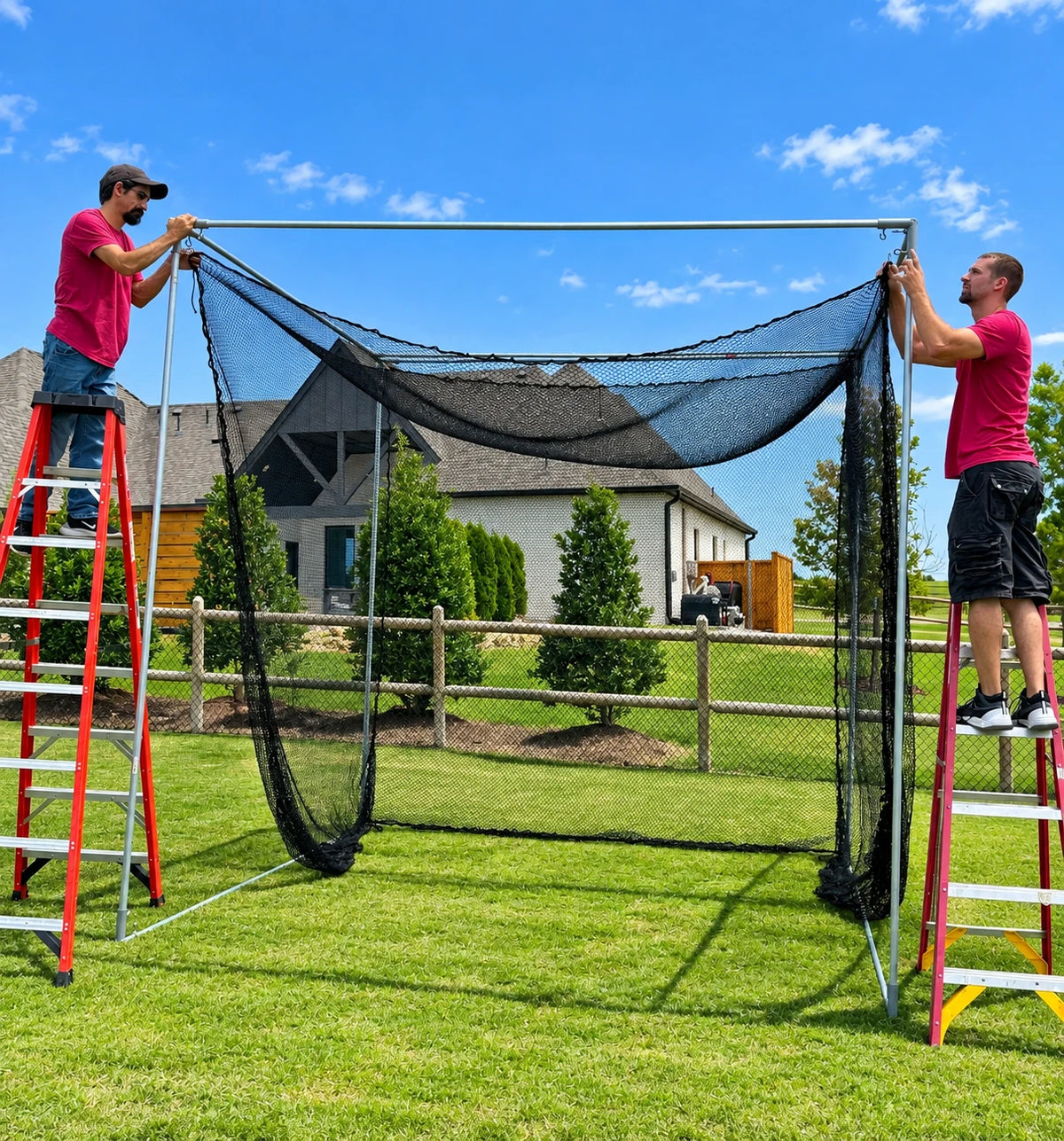 Cimarron 10x10x10 Masters Golf Net - Alternate View 4