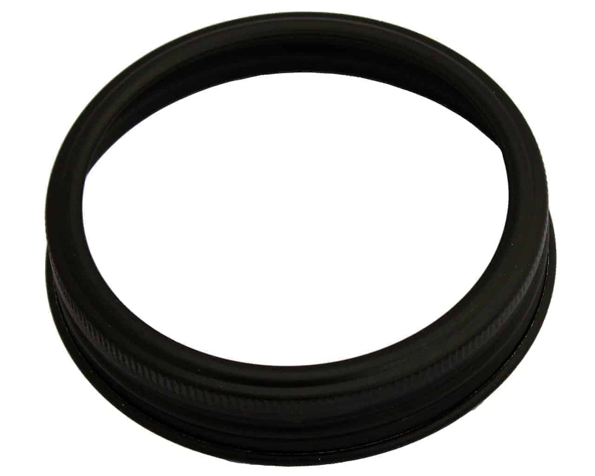 Chalkboard Painted Aluminum Bands / Rings for Mason Jars 5 Pack